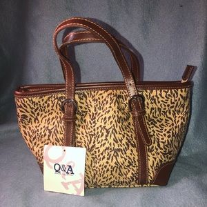 Leopard Q&A Handbag